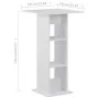 Weißer Stehtisch 60x60x110 cm von , Küchen- und Esstische - Ref: Foro24-280205, Preis: 78,03 €, Rabatt: %