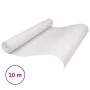 Einfarbige weiße Vliestapete 3D 10x0,53 m von , Bemaltes Papier - Ref: Foro24-353397, Preis: 19,40 €, Rabatt: %