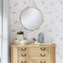Non-woven 3D wallpaper with gray flower print 10x0.53 m by , Painted paper - Ref: Foro24-353411, Price: 21,14 €, Discount: %
