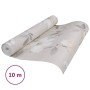 3D Vliestapete mit grauem Blumendruck 10x0,53 m von , Bemaltes Papier - Ref: Foro24-353411, Preis: 21,59 €, Rabatt: %