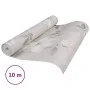 3D Vliestapete mit grauem Blumendruck 10x0,53 m von , Bemaltes Papier - Ref: Foro24-353411, Preis: 21,14 €, Rabatt: %