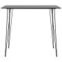 High table and bar stools 5 pieces black by , Furniture sets for kitchens and dining rooms - Ref: Foro24-3057381, Price: 365,...