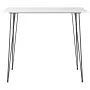 5-teiliger weißer Hochtisch und Barhocker von , Möbelsets für Küchen und Esszimmer - Ref: Foro24-3057407, Preis: 426,60 €, Ra...