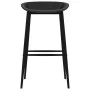 High table and bar stools 7 pieces black by , Furniture sets for kitchens and dining rooms - Ref: Foro24-3057395, Price: 534,...