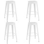 Hoher Tisch und Barhocker 5 Stück weiß von , Möbelsets für Küchen und Esszimmer - Ref: Foro24-3057430, Preis: 518,06 €, Rabat...