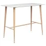 High table and bar stools 7 pieces white and gray by , Furniture sets for kitchens and dining rooms - Ref: Foro24-3057447, Pr...