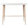 High table and bar stools 7 pieces white and gray by , Furniture sets for kitchens and dining rooms - Ref: Foro24-3057447, Pr...