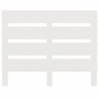 Bettkopfteil aus massivem weißem Kiefernholz, 100 x 3 x 80 cm von , Kopf- und Fußteile - Ref: Foro24-821333, Preis: 44,87 €, ...