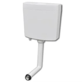Toilet cistern with white bottom water inlet 3/6 L by vidaXL, Toilet cisterns - Ref: Foro24-142195, Price: 48,05 €, Discount: %