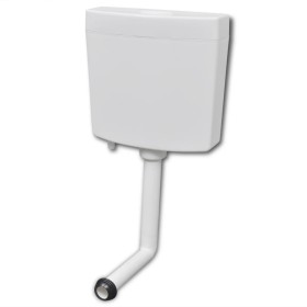WC-Spülkasten mit weißem unterem Wassereinlauf 3/6 L von vidaXL, Toilettenspülkästen - Ref: Foro24-142195, Preis: 66,33 €, Ra...