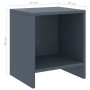 Nachttische 2 Stück hellgraues Kiefernholz 35x30x40 cm von vidaXL, Nachttische - Ref: Foro24-322243, Preis: 36,12 €, Rabatt: %