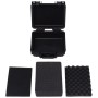 Maletín protector de equipo negro 27x24,6x12,4 cm de vidaXL, Bolsas y fundas para cámaras - Ref: Foro24-142169, Precio: 25,80...