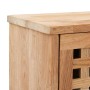 Solid walnut wood shoe bench 94x20x38 cm by , Shoe racks and shoe organizers - Ref: Foro24-247599, Price: 71,12 €, Discount: %