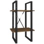2-stöckiges Regal aus braunem Eichenholz, 40 x 30 x 70 cm von , Bücherregale und Regale - Ref: Foro24-821302, Preis: 34,38 €,...