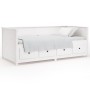 Schlafsofa aus massivem weißem Kiefernholz, 80 x 200 cm von , Betten und Lattenroste - Ref: Foro24-820907, Preis: 328,88 €, R...