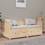 Schlafsofa aus massivem Kiefernholz, 90 x 190 cm von , Betten und Lattenroste - Ref: Foro24-820911, Preis: 329,39 €, Rabatt: %