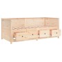 Schlafsofa aus massivem Kiefernholz, 90 x 190 cm von , Betten und Lattenroste - Ref: Foro24-820911, Preis: 329,39 €, Rabatt: %