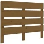 Kopfteil aus massivem honigbraunem Kiefernholz, 100 x 3 x 80 cm von , Kopf- und Fußteile - Ref: Foro24-821335, Preis: 50,84 €...
