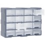 Organizador multicajones con 16 cajones medianos 52x16x37 cm de , Cajas de herramientas - Ref: Foro24-149602, Precio: 46,62 €...