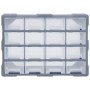 Organizador multicajones con 16 cajones medianos 52x16x37 cm