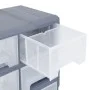 Organizer mit mehreren Schubladen und 16 mittelgroßen Schubladen 52 x 16 x 37 cm von , Werkzeugkästen - Ref: Foro24-149602, P...