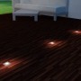 Luces de suelo de exterior cuadradas 3 unidades
