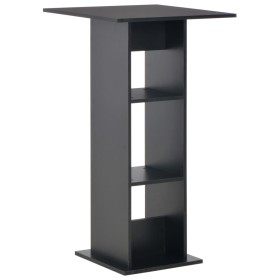 Schwarzer Stehtisch 60x60x110 cm von , Küchen- und Esstische - Ref: Foro24-280206, Preis: 85,18 €, Rabatt: %