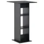 Black bar table 60x60x110 cm by , Kitchen and dining tables - Ref: Foro24-280206, Price: 89,12 €, Discount: %