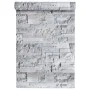 Graue und braune 3D-Wandtapete in Steinoptik von , Bemaltes Papier - Ref: Foro24-353396, Preis: 10,55 €, Rabatt: %
