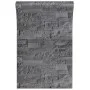3D-Wandtapete in schwarzer Steinoptik von , Bemaltes Papier - Ref: Foro24-353394, Preis: 12,84 €, Rabatt: %