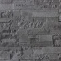 Black stone look 3D wall wallpaper by , Painted paper - Ref: Foro24-353394, Price: 12,84 €, Discount: %