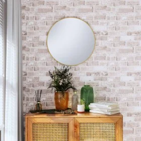 Gray Brick Printed 3D Wall Wallpaper by , Painted paper - Ref: Foro24-353404, Price: 21,14 €, Discount: %