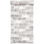 Gray Brick Printed 3D Wall Wallpaper by , Painted paper - Ref: Foro24-353404, Price: 21,14 €, Discount: %