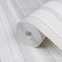Papel pintado de pared 3D estampado de rayas gris de , Papel pintado - Ref: Foro24-353410, Precio: 19,40 €, Descuento: %