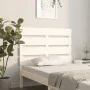 Bettkopfteil aus massivem weißem Kiefernholz, 75 x 3 x 80 cm von , Kopf- und Fußteile - Ref: Foro24-821368, Preis: 37,72 €, R...