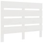 Bettkopfteil aus massivem weißem Kiefernholz, 75 x 3 x 80 cm von , Kopf- und Fußteile - Ref: Foro24-821368, Preis: 38,21 €, R...