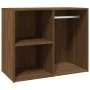 Ankleideschrank aus braunem Eichensperrholz, 80 x 40 x 65 cm von , Schließfächer und Lagerschränke - Ref: Foro24-820507, Prei...