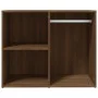 Ankleideschrank aus braunem Eichensperrholz, 80 x 40 x 65 cm von , Schließfächer und Lagerschränke - Ref: Foro24-820507, Prei...