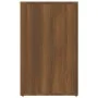 Ankleideschrank aus braunem Eichensperrholz, 80 x 40 x 65 cm von , Schließfächer und Lagerschränke - Ref: Foro24-820507, Prei...