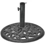Cast iron parasol base 12 kg 48 cm by vidaXL, Umbrella bases - Ref: Foro24-42171, Price: 58,55 €, Discount: %