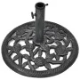 Cast iron parasol base 12 kg 48 cm by vidaXL, Umbrella bases - Ref: Foro24-42171, Price: 58,55 €, Discount: %