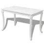 Esstisch 116x66x76 cm glänzend weiß von vidaXL, Küchen- und Esstische - Ref: Foro24-243383, Preis: 220,70 €, Rabatt: %
