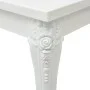 Dining table 116x66x76 cm glossy white by vidaXL, Kitchen and dining tables - Ref: Foro24-243383, Price: 220,70 €, Discount: %