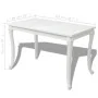 Esstisch 116x66x76 cm glänzend weiß von vidaXL, Küchen- und Esstische - Ref: Foro24-243383, Preis: 220,70 €, Rabatt: %