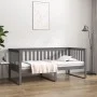 Graues Schlafsofa aus massivem Kiefernholz, 90 x 190 cm von , Betten und Lattenroste - Ref: Foro24-820883, Preis: 132,06 €, R...