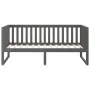 Graues Schlafsofa aus massivem Kiefernholz, 90 x 190 cm von , Betten und Lattenroste - Ref: Foro24-820883, Preis: 132,06 €, R...