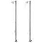 Gartendusche mit braunem Sockel 220 cm aus Edelstahl von , Pool- und Spa-Zubehör - Ref: Foro24-3070778, Preis: 345,54 €, Raba...