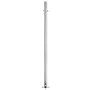 Garden shower with brown base 220 cm stainless steel by , Pool and spa accessories - Ref: Foro24-3070778, Price: 338,17 €, Di...