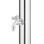 Garden shower with brown base 220 cm stainless steel by , Pool and spa accessories - Ref: Foro24-3070778, Price: 338,17 €, Di...