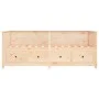 Sofá cama de madera maciza de pino 75x190 cm de , Camas y somieres - Ref: Foro24-820916, Precio: 262,86 €, Descuento: %